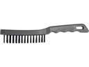 YT-6355	WIRE BRUSH 5-ROWS PLASTIC HANDLE