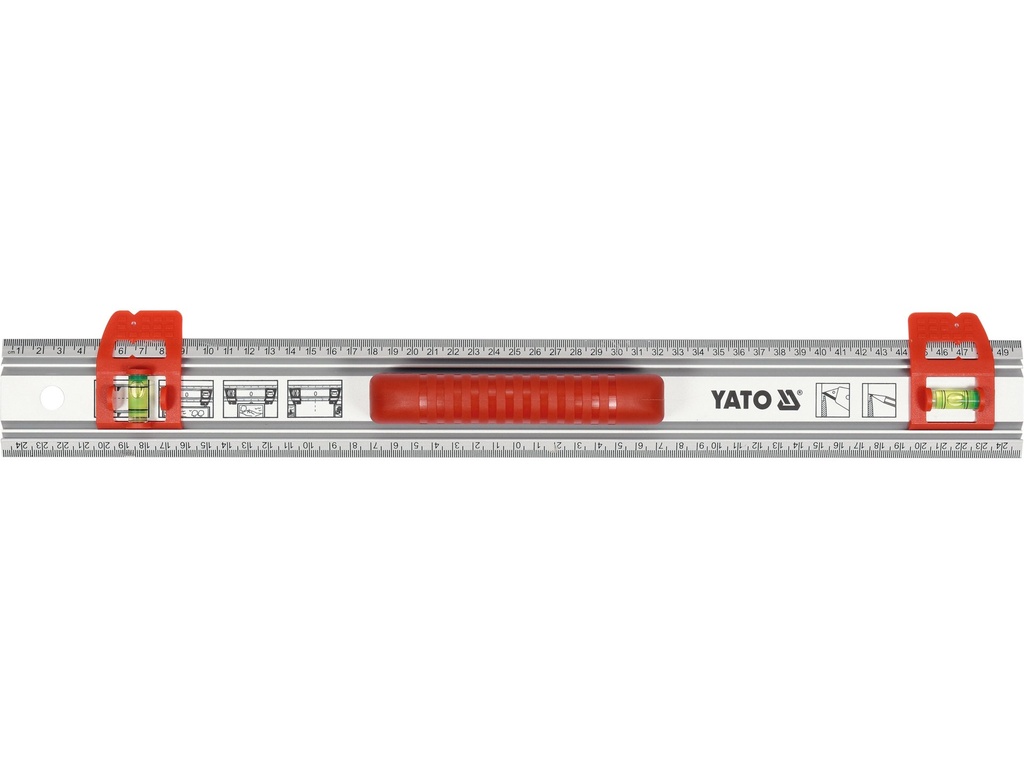 YT-70713	ALUMINIUM RULER 500 MM