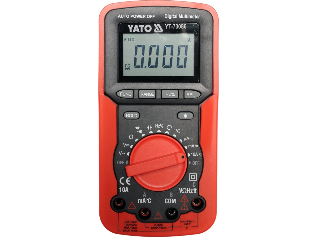 YT-73086	DIGITAL MULTIMETER