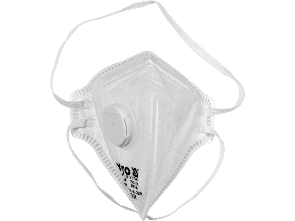 YT-74981	FFP2 FOLDING MASKS WITH VALVE 5 PCS