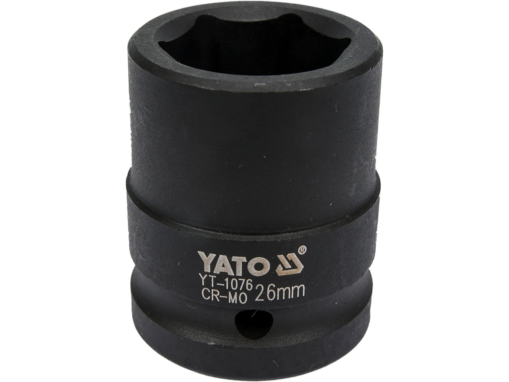 YT-1076 HEXAGONAL IMPACT SOCKET 3/4'' 26 MM