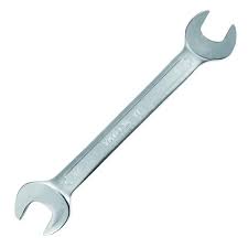 YT-4811 DOUBLE OPEN END SPANNER, POLISHED HEAD 19X22 MM