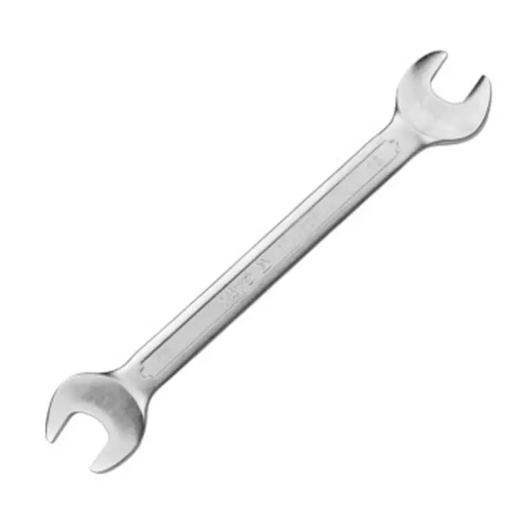 YT-4807 DOUBLE OPEN END SPANNER, POLISHED HEAD 13X16 MM