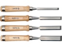 YT-6260	CHISEL SET FOR WOOD 10-16-20-25MM