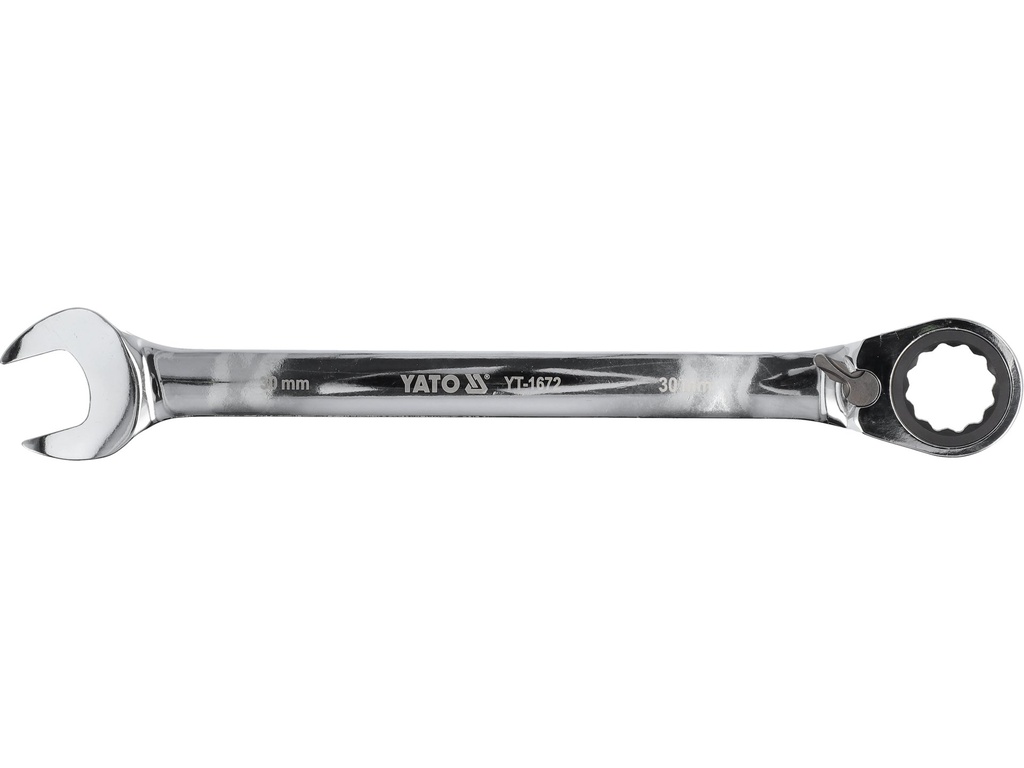 YT-1672	RATCHET COMBINATION WRENCH 30MM