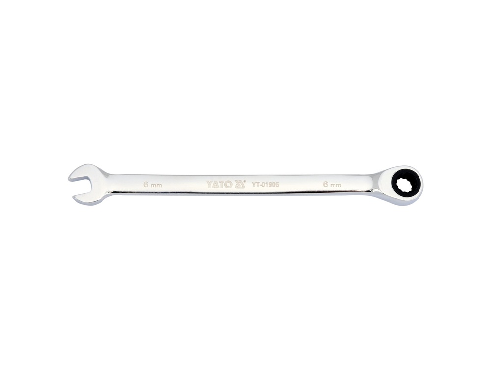 YT-01906	COMBINATION RATCHET WRENCH, 6MM