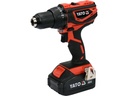 YT-82784	CORDLESS DRILL,2 BATTERIES & CHARGER 18V