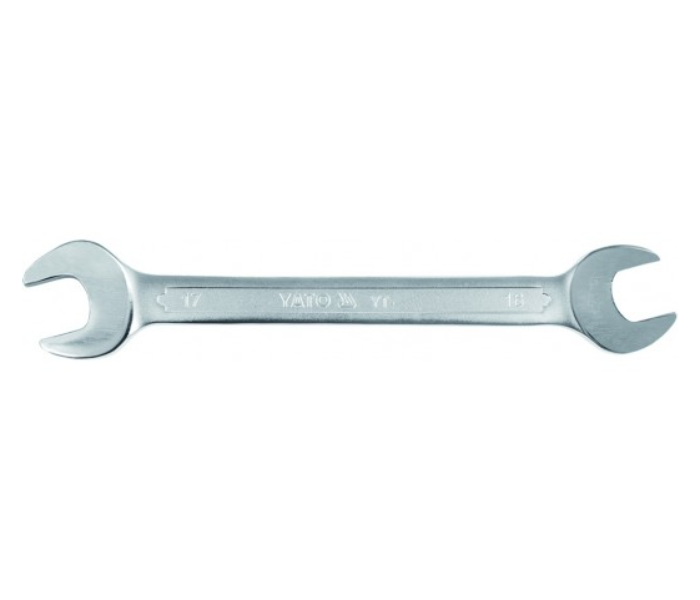  YT-4813 DOUBLE OPEN END SPANNER, POLISHED HEAD 23X26 MM 