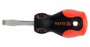 YT-25899 FLAT HEAD SCREWDRIVER 5X38MM S2 