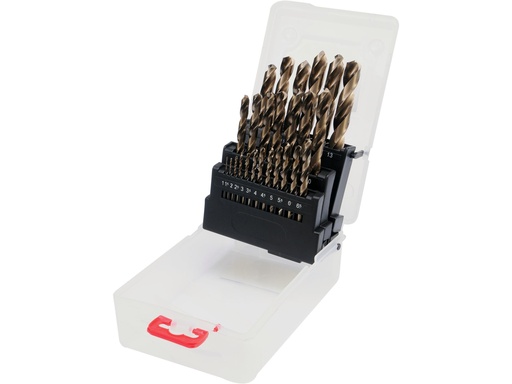 [YT-41605] YT-41605 CO-HSS TWIST DRILL BIT SET 25 PCS 1-13MM