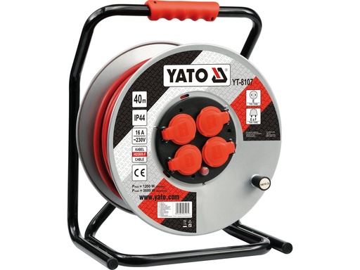 YT-8107	CABLE REEL 40M