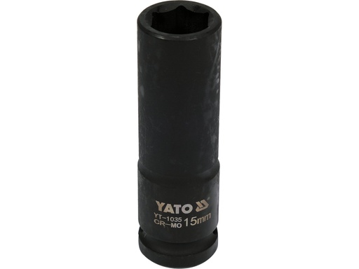 YT-1035	IMPACT SOCKET DEEP 1/2"X15MM